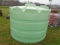 Large Green Water Tank, 1450 Gallon