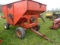 Ficklin Gravity Wagon On Kewanne No 47 Running Gear, Good Shape