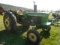 John Deere 1520 Gas Tractor, 4 Front Weights, 2 Sets Of Wheel Weights, 13.6