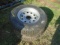 (2) New 225-75R15 Trailer Tires & Rims