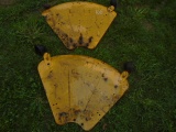 Pair Of Oliver Tractor Fenders