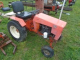 Case 446 Lawn Tractor w/ Belly Scraper, Runs Needs Battery Per Consignor, A