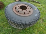 (2) 10.00-20 Truck Tires & Rims