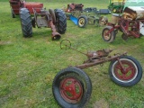 Farmall A Parts Tractor in 2 Pieces, Missing Many Items Including Engine