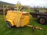 Air Compressor w/ John Deere 219 Diesel Engine, Not Running