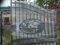 New 14' Bi Parting Decorative Driveway Gates w/ Wildlife Scene