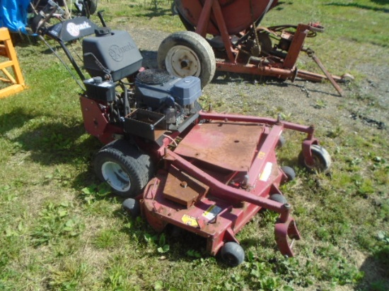 Exmark 52" Hydro Walk Behind Mower, Kawasaki 19 hp V Twin, Not Running, All