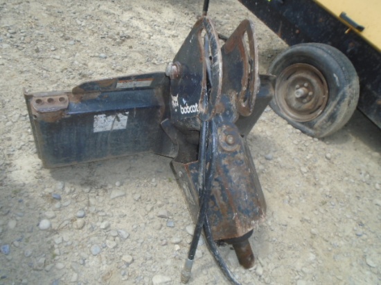 Bobcat Hydraulic Post Hole Digger For Skid Steer, No Augur