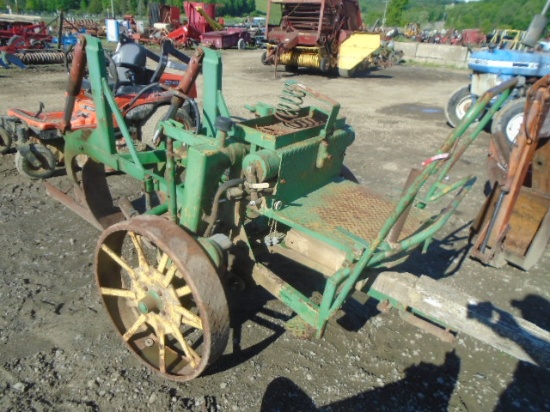 White Horse 2x Hydraulic Reset Plow w/ Horsedrawn Cart