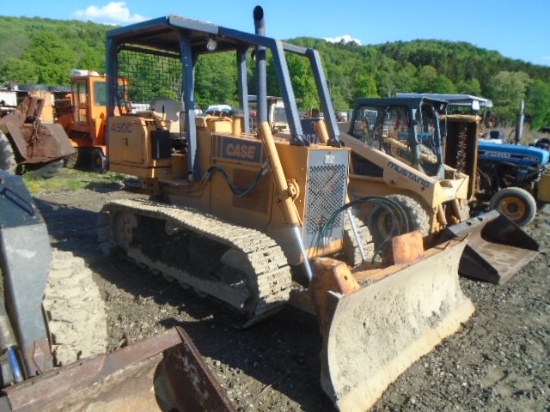 Case 450C Dozer, OROPS w/ Sweeps, 6 Way Blade, Cummins Engine, Good Underca