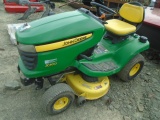 John Deere X300 Riding Mower, V Twin Engine, Hydro, 571 Hours, R&D