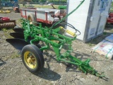 John Deere 3x Trailer Plow w/ Coulters & Hydraulic Cylinder