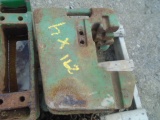 (4) John Deere Suitcase Weights