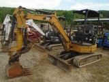 Cat 303E CR Mini Excavator, OROPS, Hydraulic Thumb, 2 Speed, 1221 Hours, Ru