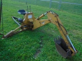 Woods 750 Backhoe Attachment w/ Hydraulic Pump