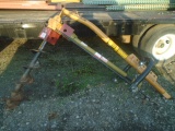 Leinbach L7200 3pt Post Hole Digger w/ Augur, Nice