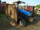 New Holland TN70 w/ 5' Alamo Ditch Bank Mower, 3647 Hours, Local County Mac