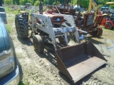 Massey Ferguson 165 Diesel w/ Dunham Loader, Remote, 1532 Hours, Runs Stron