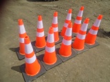 (10) New Traffic Cones