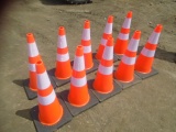 (10) New Traffic Cones