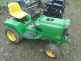 John Deere 325 Lawn Tractor, Hydro, Missing Top Of Hood, Have Not Tried To