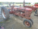 Farmall H Antique Tractor, New 12.4-36 Rear Tires, New Front Tires, Starts