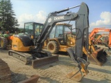 17 Deere 60G Excavator, 1 Owner Machine w/ Only 302 Actual Hours, Cab w/ He