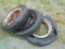 (3) Front Tires & Rims