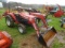 Massey Ferguson 1250 4wd Compact Tractor w/ Bush Hog 2245 Quick Attach Load