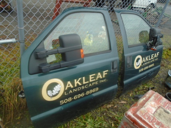 Pair Of Doors Off Of A 2008 Ford F350 Super Duty, Decent Shape