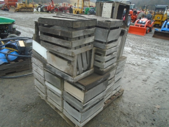 Pallet Of Apple Crates