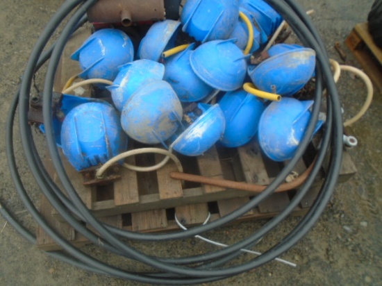 Pallet of Watering Cups, Plastic Water Pipe, Hip Huggers