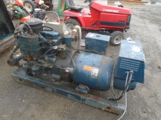 Kohler 25KW Genset, Hercules 4 Cylinder Diesel Engine That Runs Per Owner,
