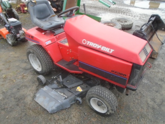 Troy Bilt GTX16 Hydro Riding Mower, 48" Deck, Power Steering, 724 Hours, Cl