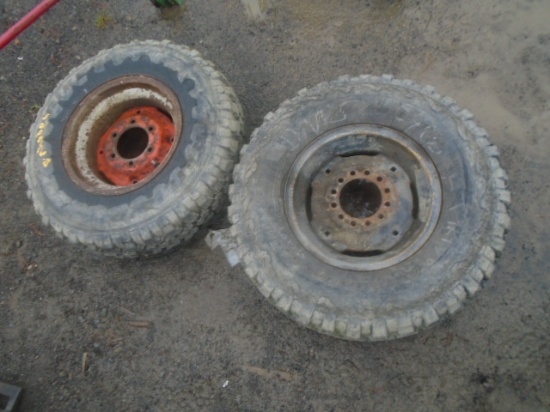 (2) 15" Tires & Rims, 6 Bolt'