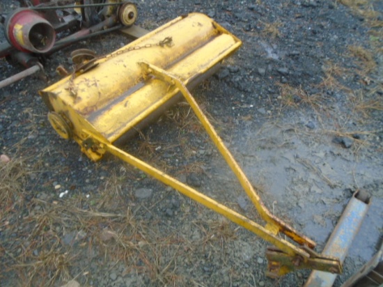Flail Mower Off Of A Farmall Cub