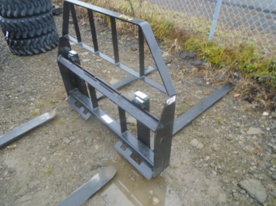 Kivel 48" 3500 LB Capacity Pallet Forks, Universal SSL Quick Attach