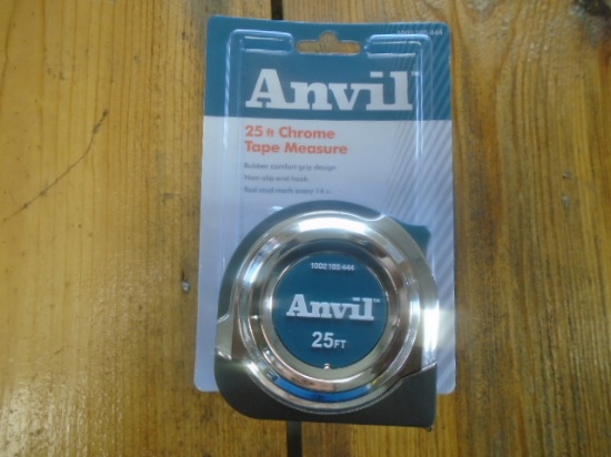 Anvil 25' Chrome Tape Measure