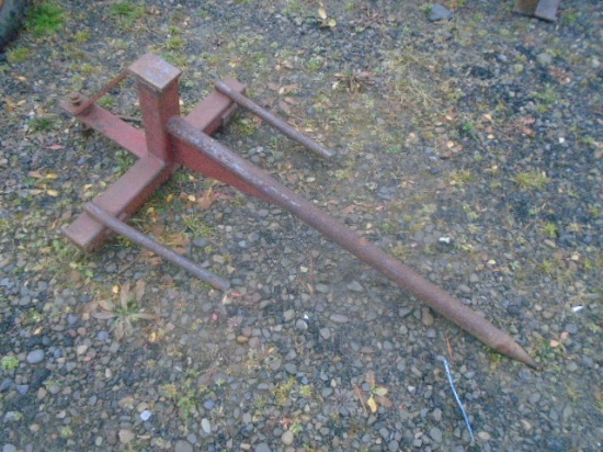 Bucket Mounted Bale Spear