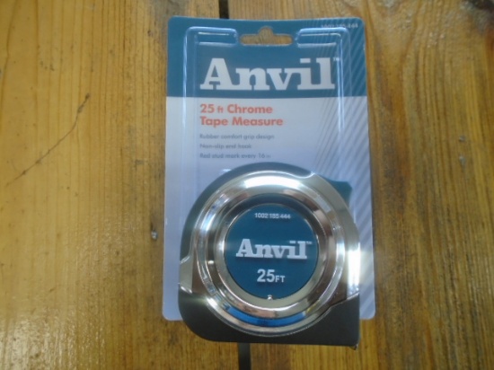 Anvil 25' Chrome Tape Measure