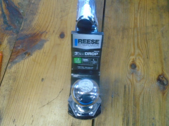 Reese 3 1/4" Drop Hitch w/ 2" Ball And Locking Pin