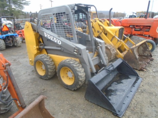 Volvo MC70 Skid Steer, OROPS, Kubota Turbo Diesel, High Flow, New Tires & R
