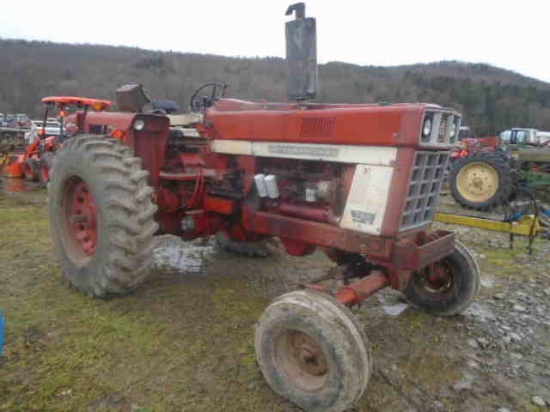 International 766 Tractor, Original Paint And An Original Fender Tractor, D