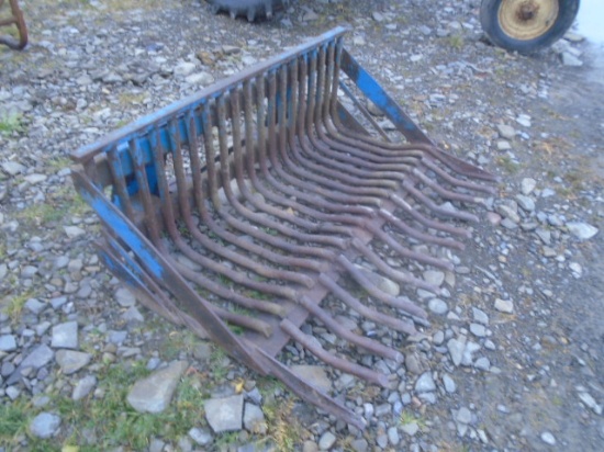 62" RS Fabrication HD Rock Bucket, Universal SSL Quick Attach