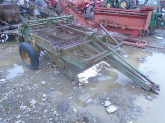 John Deere 30 2 Row Potato Digger, Pto Drive