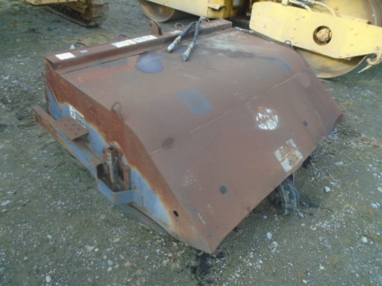 Case 60" SSL Pickup Broom, Hydraulic Drive, Works Good