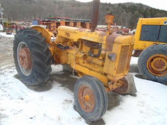 Minneapolis Moline G Antique Tractor, Gas, 2 Sets Of Heavy Wheel Weights, C