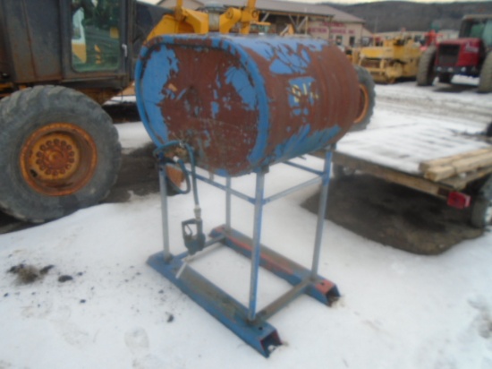 Diesel Fuel Tank On Skid For Forks