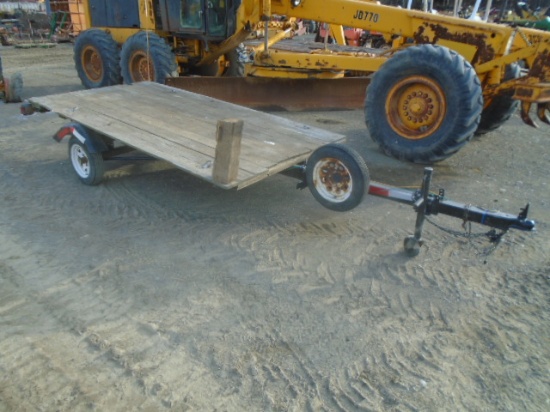Single Axle Trailer w/ Spare Tire