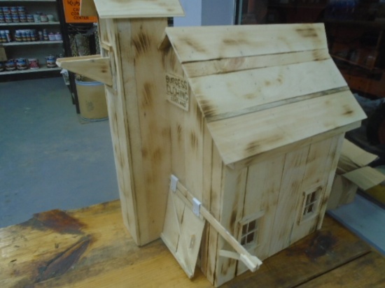 Handmade Wooden Toy Barn, High Detail, Locally Made